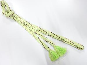 正絹　手組帯締め